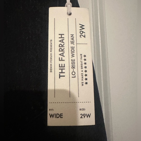 Aritzia Farrah low rise wide jean - Picture 6 of 6